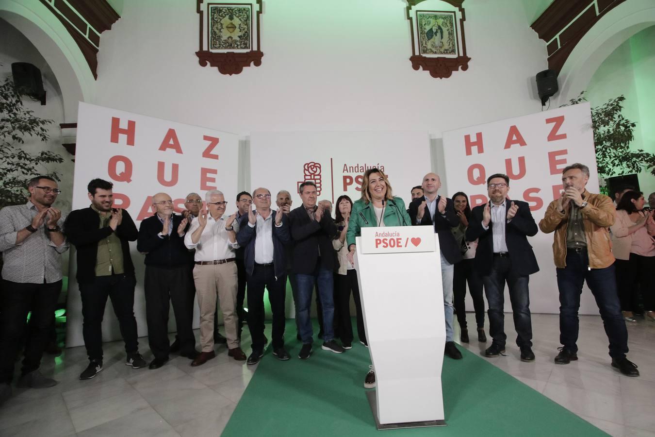 Susana Díaz: «Los andaluces le han hecho una moción de censura al &#039;trifachito&#039;»